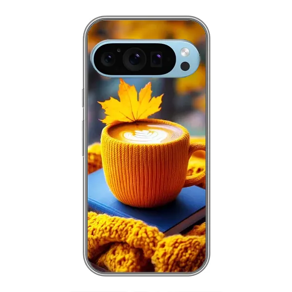 Чохол з принтом «Кава на жовтому пледі» для Google Pixel 9 Чохол з принтом «Кава на жовтому пледі» для Google Pixel 9