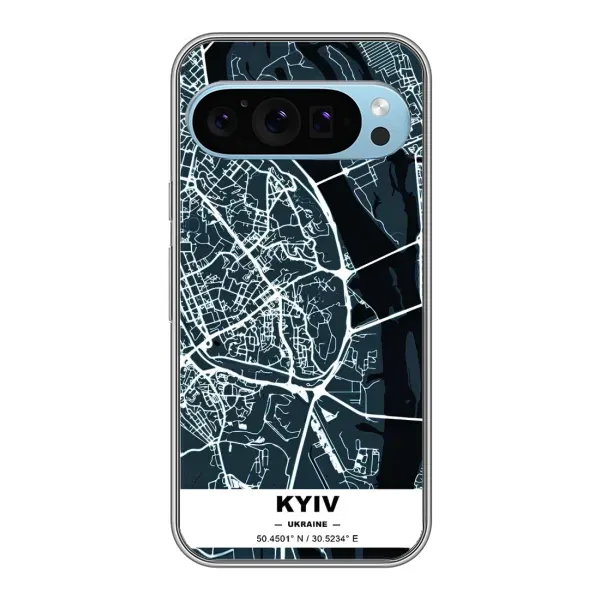 Чохол з принтом «Київ» для Google Pixel 9 Чохол з принтом «Київ» для Google Pixel 9