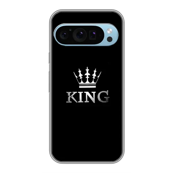 Чехол с принтом «KING» для Google Pixel 9