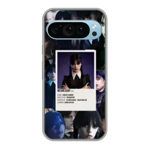 Чехол с принтом «коллаж Уэнздей» для Google Pixel 9