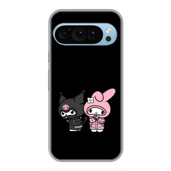 Чохол з принтом «Куромі і Мелоді» для Google Pixel 9 Чохол з принтом «Куромі і Мелоді» для Google Pixel 9