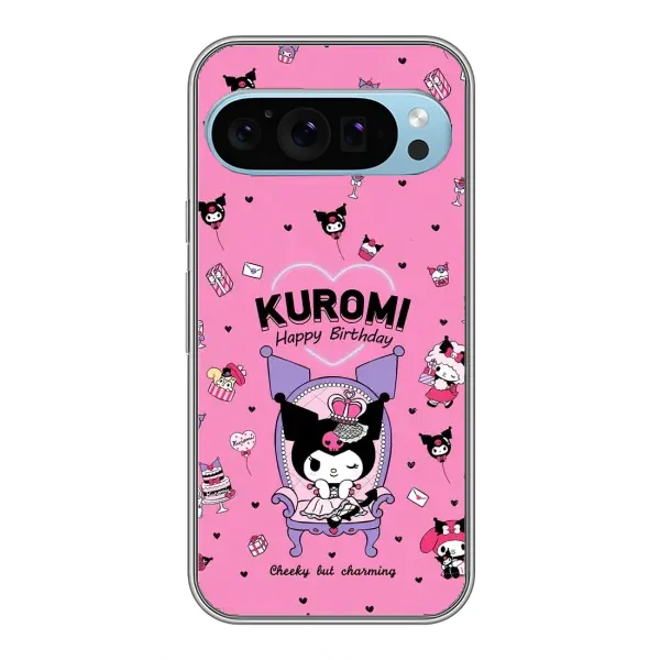 Чехол с принтом «KUROMI» для Google Pixel 9 Чехол с принтом «KUROMI» для Google Pixel 9