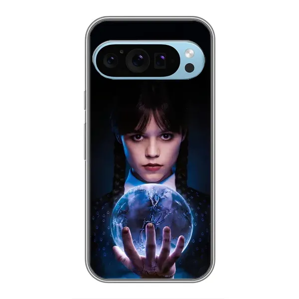 Чехол с принтом «Магическая сфера Уэнздей» для Google Pixel 9