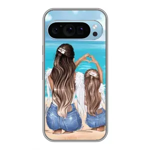Чехол с печатью для Google Pixel 9 - (Мама с ребенком) (AlphaPrint)
