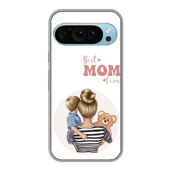 Чехол с принтом «Мама и сын» для Google Pixel 9