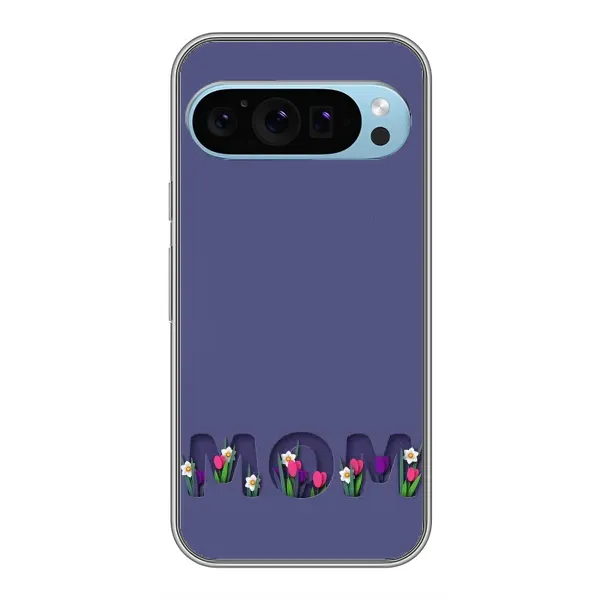 Чехол с принтом «Мама в цветах» для Google Pixel 9