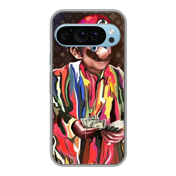 Чехол с принтом «Mario LV» для Google Pixel 9 Чехол с принтом «Mario LV» для Google Pixel 9