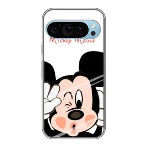 Міккі Маус чохол для Google Pixel 9 (AlphaPrint - Мультяшні) (Маус Міккі)