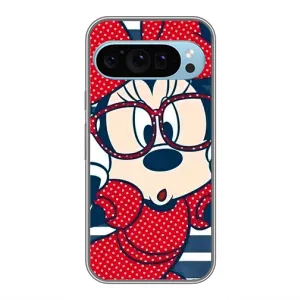 Міккі Маус чохол для Google Pixel 9 (AlphaPrint - Мультяшні) (Маус в окулярах)