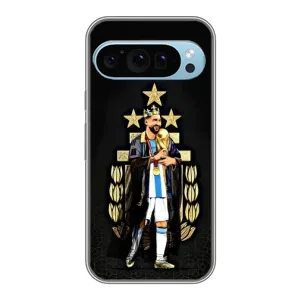 Чохли для Google Pixel 9 (Leo чемпіон) (AlphaPrint) (Мессі Король)