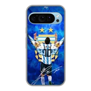 Чохли для Google Pixel 9 (Leo чемпіон) (AlphaPrint) (Мессі збірна)
