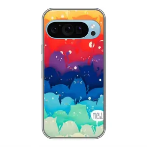 Чехол с принтом «Mew» для Google Pixel 9