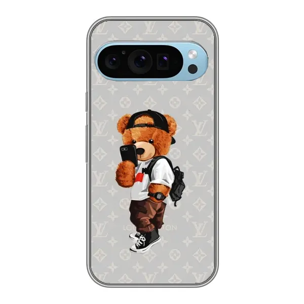 Чехол с принтом «Мишка Луи» для Google Pixel 9 Чехол с принтом «Мишка Луи» для Google Pixel 9