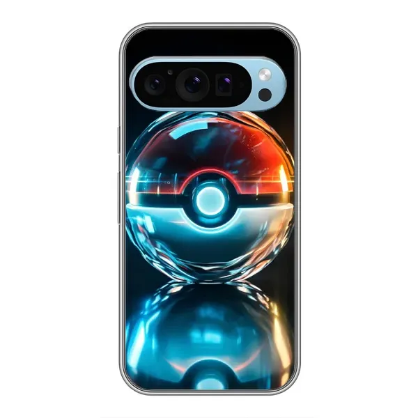 Чохол з принтом «М'яч Пікачу» для Google Pixel 9 Чохол з принтом «М'яч Пікачу» для Google Pixel 9