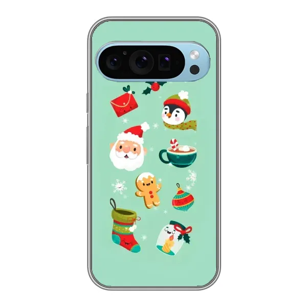 Чехол с принтом «Настроение НГ» для Google Pixel 9 Чехол с принтом «Настроение НГ» для Google Pixel 9
