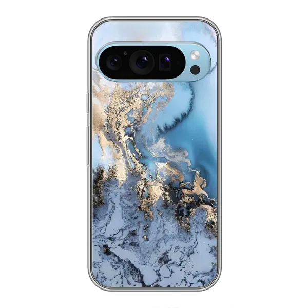 Чехол с принтом «Нежный мрамор» для Google Pixel 9 Чехол с принтом «Нежный мрамор» для Google Pixel 9