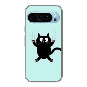 Чехол с принтом «Падающий кот» для Google Pixel 9