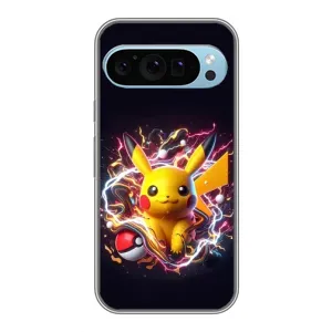 Чохол з принтом «Пікачу з м'ячем» для Google Pixel 9