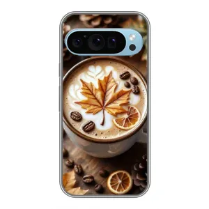 Чохол з принтом «Пряна кава» для Google Pixel 9