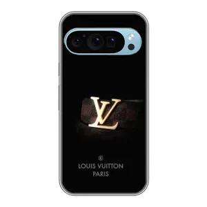 Чехлы Луи Витон для Google Pixel 9 (AlphaPrint - LOUIS VUITTON) (ремешок LV)