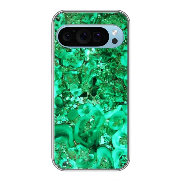 Чехол с принтом «Салатный Мрамор» для Google Pixel 9 Чехол с принтом «Салатный Мрамор» для Google Pixel 9