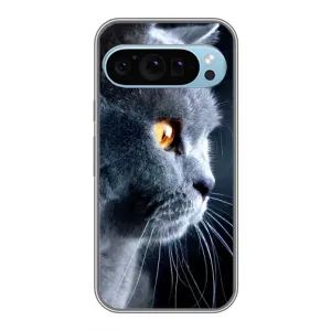 Чехол с принтом «Серый Кот» для Google Pixel 9