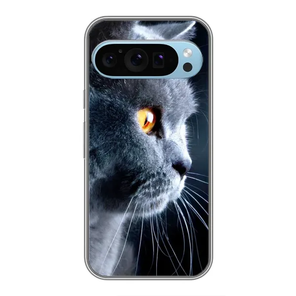 Чехол с принтом «Серый Кот» для Google Pixel 9 Чехол с принтом «Серый Кот» для Google Pixel 9