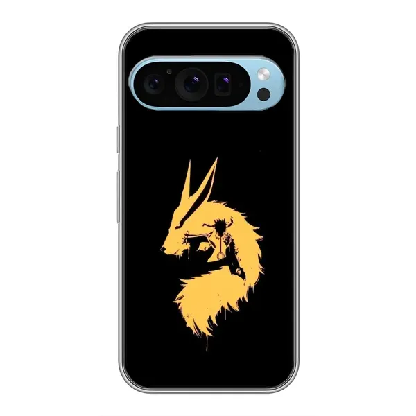 Чехол с принтом «силуэт Курама Наруто» для Google Pixel 9