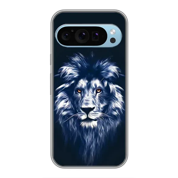 Чехол с принтом «Синий Лев» для Google Pixel 9 Чехол с принтом «Синий Лев» для Google Pixel 9