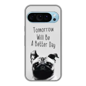 Чехол с принтом «Смешной Мопс» для Google Pixel 9