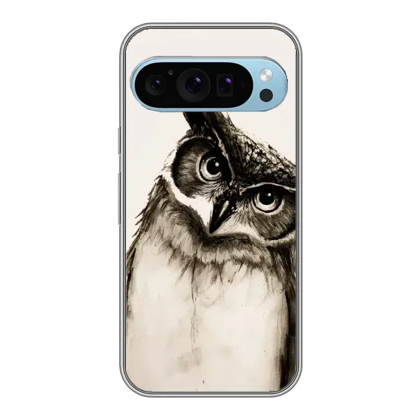 Чехол с принтом «Сова» для Google Pixel 9 Чехол с принтом «Сова» для Google Pixel 9
