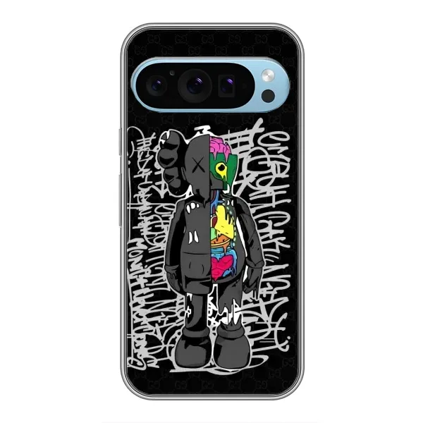 Чехол с принтом «Стиль Bearbrick» для Google Pixel 9