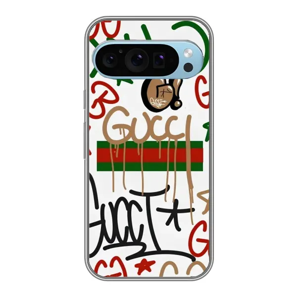 Чехол с принтом «Стиль GUUCI» для Google Pixel 9 Чехол с принтом «Стиль GUUCI» для Google Pixel 9