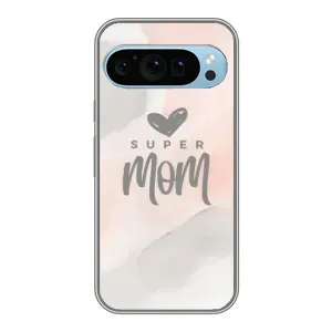 Чехол с принтом «Супер мама» для Google Pixel 9