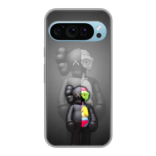 Чехол с принтом «Тело Bearbrick» для Google Pixel 9