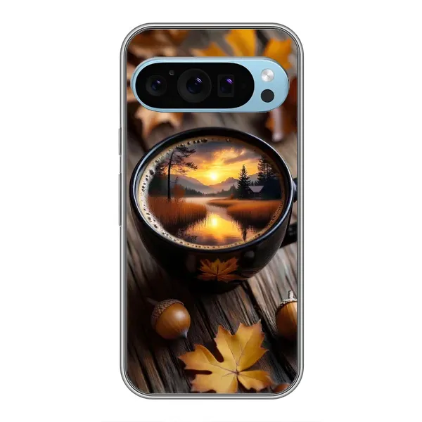 Чохол з принтом «Темна кава» для Google Pixel 9 Чохол з принтом «Темна кава» для Google Pixel 9