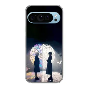 Чехол с принтом «Уэнздей и Инид» для Google Pixel 9