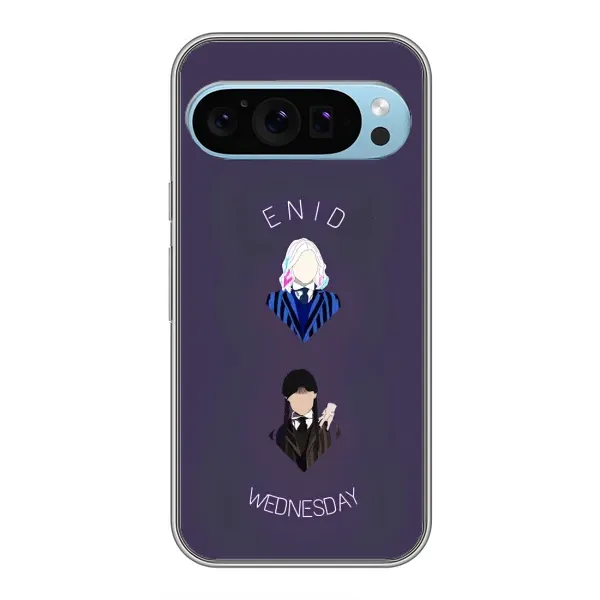 Чехол с принтом «Уэнздей и подруга» для Google Pixel 9