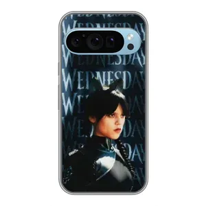 Чехол с принтом «Уэнздей кошка» для Google Pixel 9