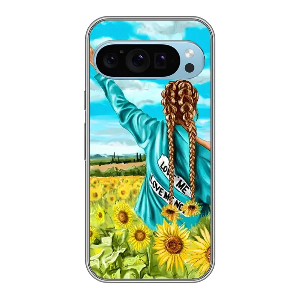 Чехол с принтом «Украиночка» для Google Pixel 9 Чехол с принтом «Украиночка» для Google Pixel 9