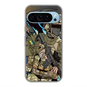 Чехлы с картинкой ЗСУ для Google Pixel 9 (AlphaPrint)
