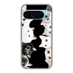 Чехол с принтом «Взгляд котов» для Google Pixel 9