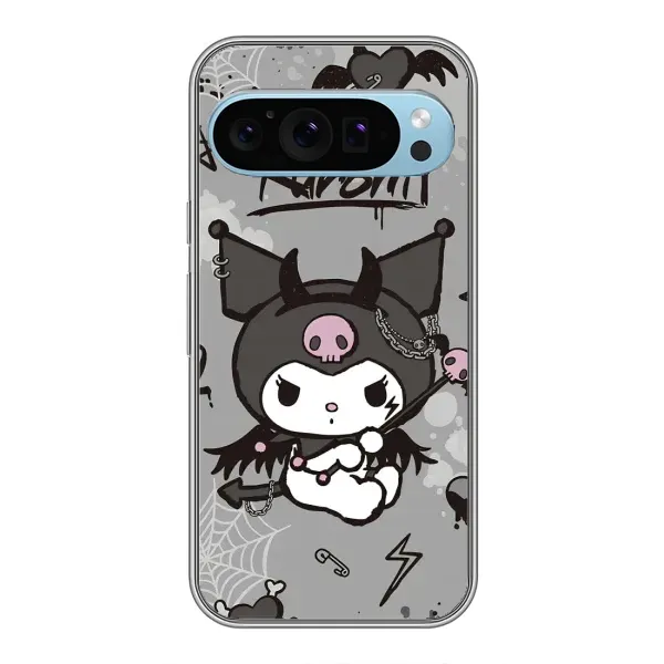Чохол з принтом «Зла Куромі» для Google Pixel 9 Чохол з принтом «Зла Куромі» для Google Pixel 9