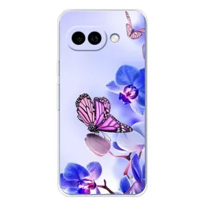 Чохли з квітами для Google Pixel 9A (VPrint) (Метелик на квітах)