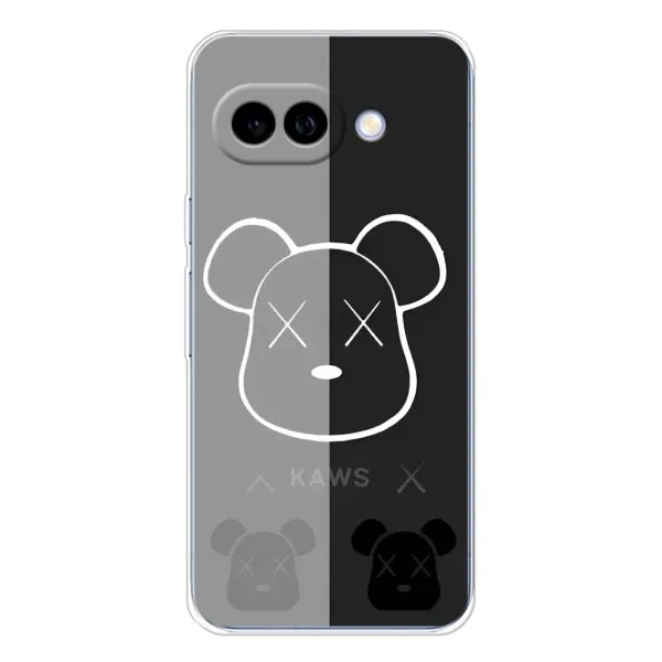 Чехол с принтом «БеарБрик глаза» для Google Pixel 9A