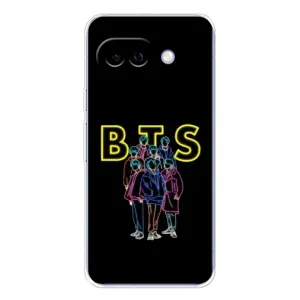 Чехол с принтом «BTS стайл» для Google Pixel 9A