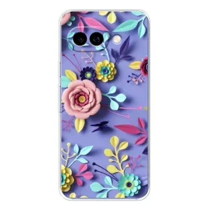 Чохли з квітами для Google Pixel 9A (VPrint) (Дизайн квітів)