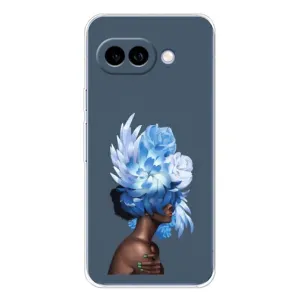Чехлы (ART) Цветы на Google Pixel 9A (VPrint) (Квіти на голові)