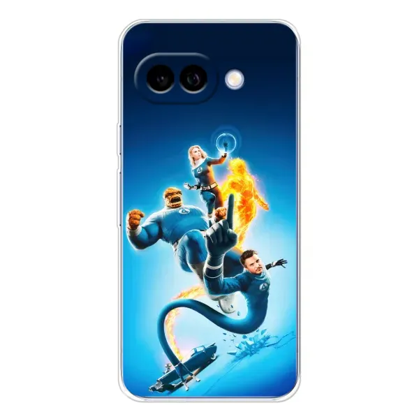 Чехол с принтом «Герои Фантастическая Четверка» для Google Pixel 9A Чехол с принтом «Герои Фантастическая Четверка» для Google Pixel 9A
