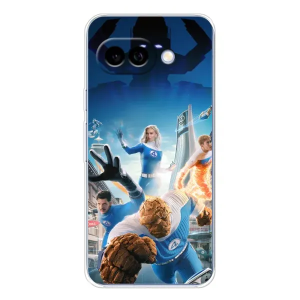 Чехол с принтом «Герои Фантастическая Четверка» для Google Pixel 9A Чехол с принтом «Герои Фантастическая Четверка» для Google Pixel 9A